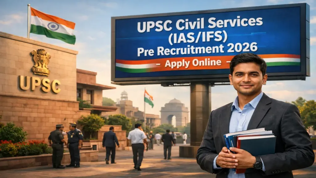 UPSC Civil Services (IAS/IFS) Pre Recruitment 2026