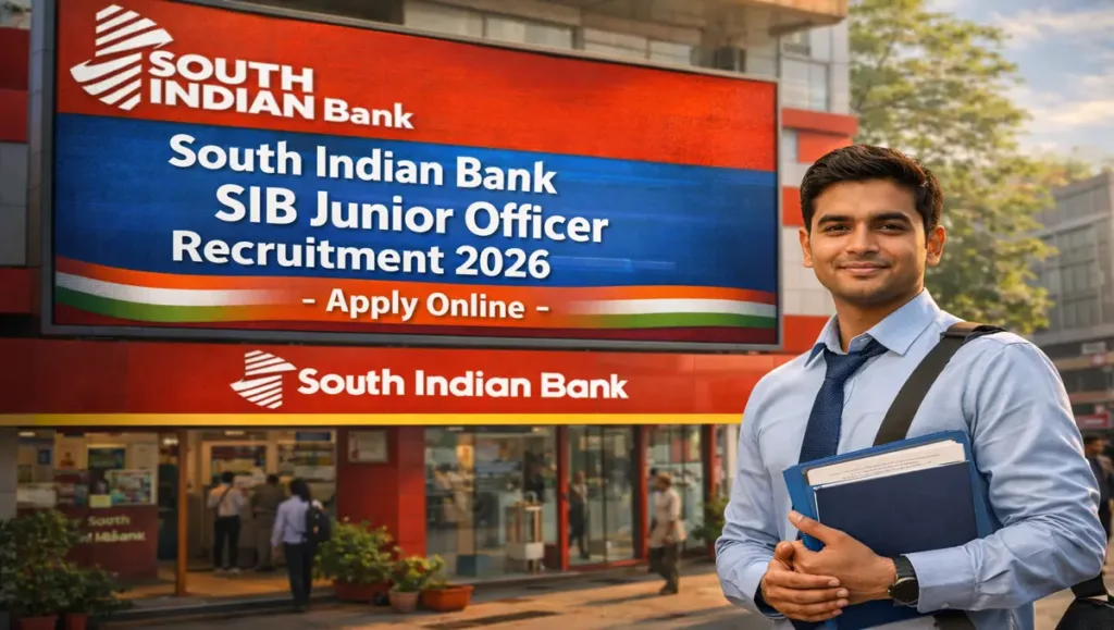 South Indian Bank SIB Junior Officer Recruitment 2026